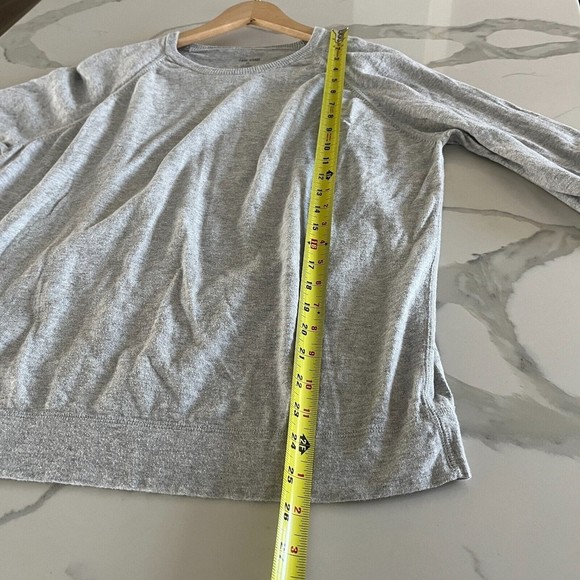 Save Khaki Mens Gray Pullover Crew neck Lightweight Sweater Size XL - Picture 7 of 9